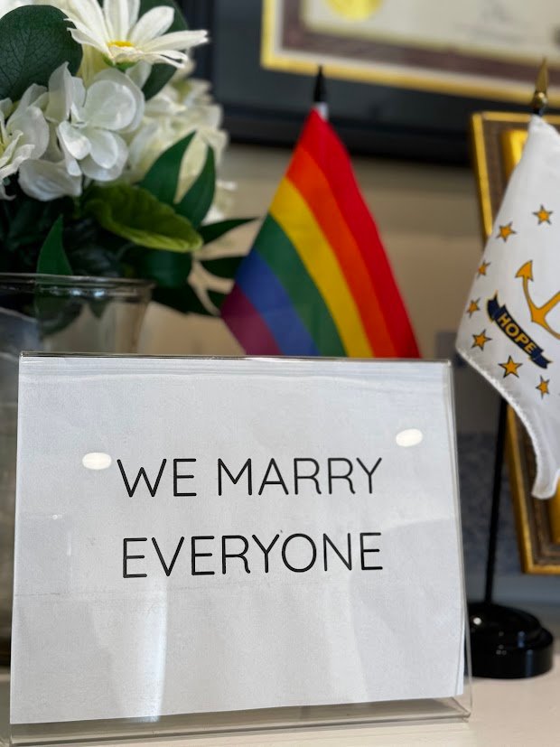 LGBTQ+ wedding officiating